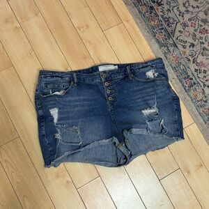 Torrid Jean shorts size 22